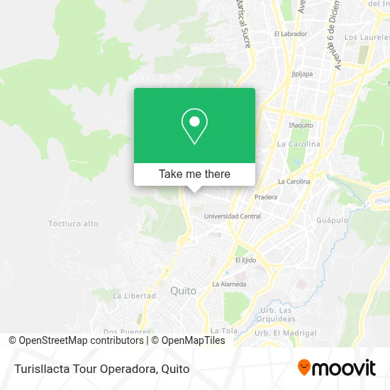 Turisllacta Tour Operadora map