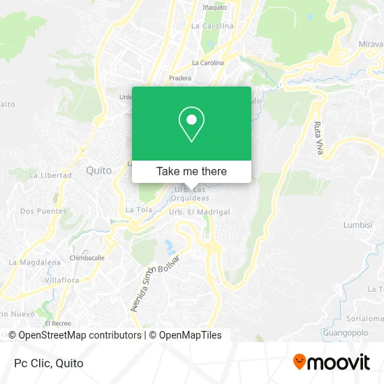 Pc Clic map