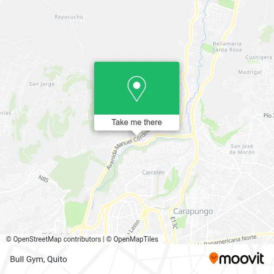 Bull Gym map
