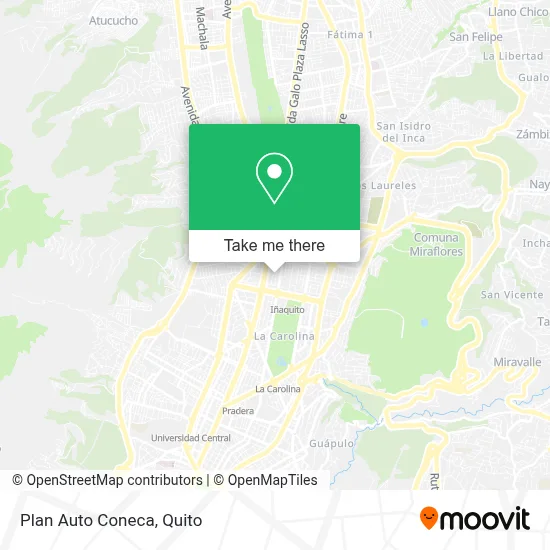 Plan Auto Coneca map