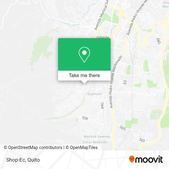 Shop-Ec map