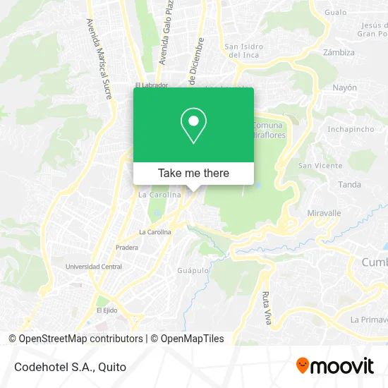 Codehotel S.A. map