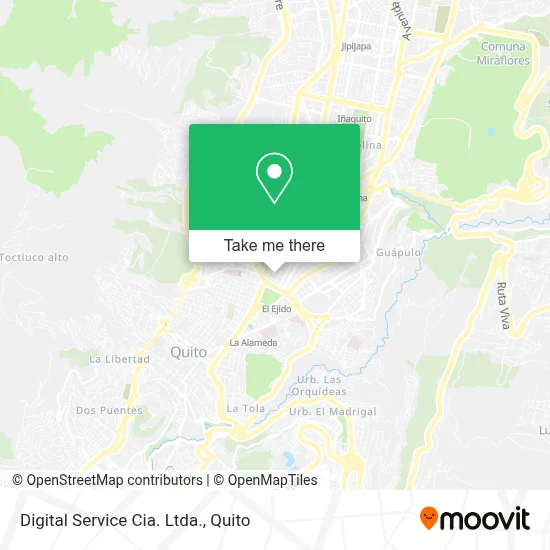 Digital Service Cia. Ltda. map