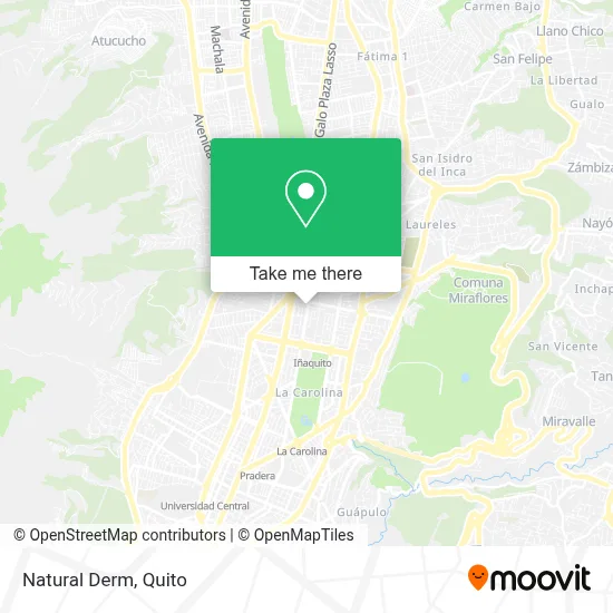 Natural Derm map