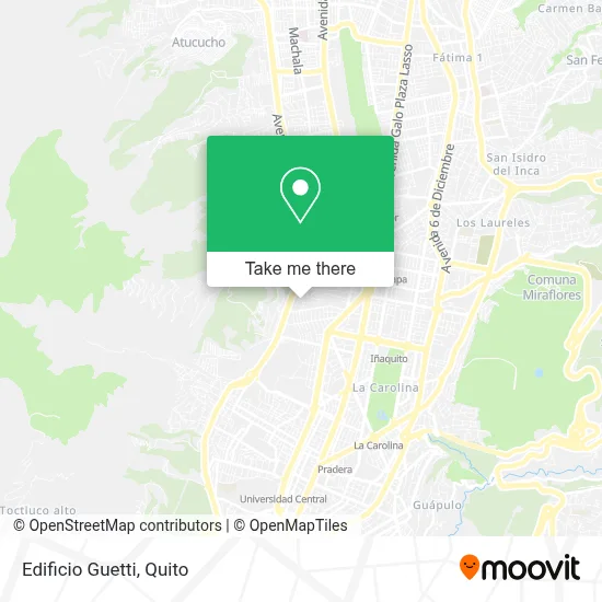 Edificio Guetti map