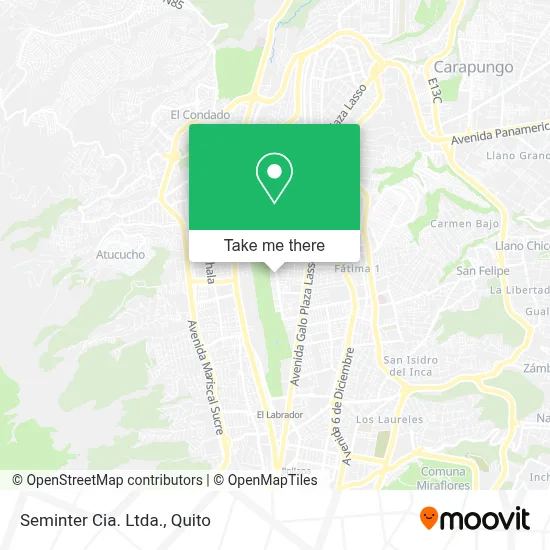 Seminter Cia. Ltda. map