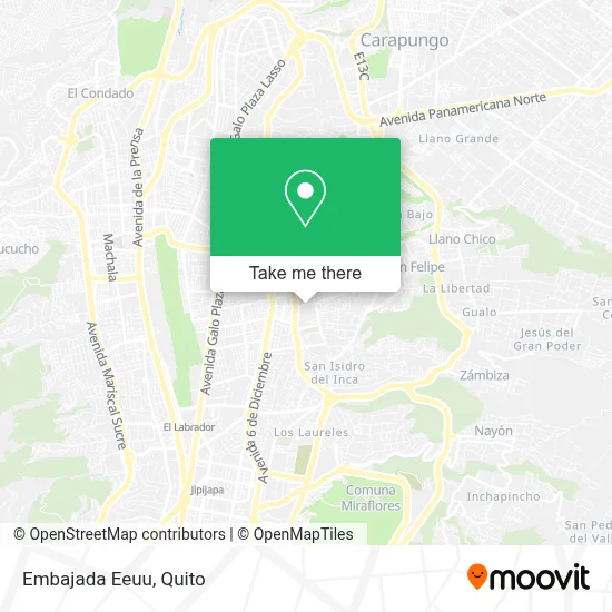 Embajada Eeuu map