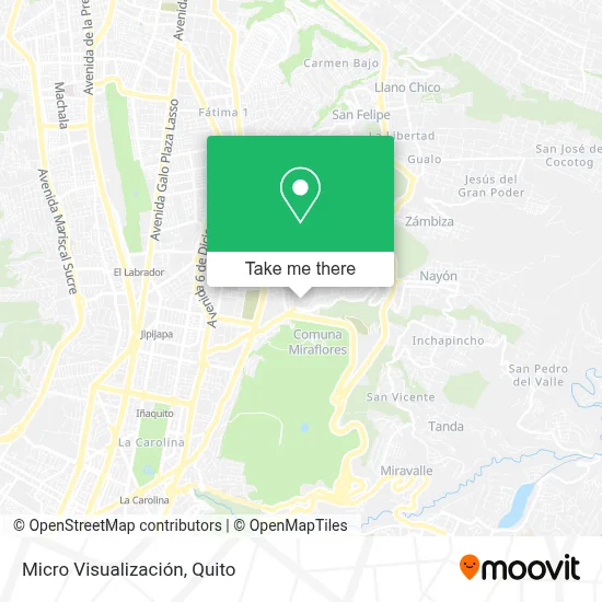 Micro Visualización map