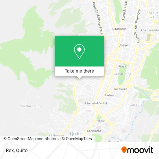 Rex map
