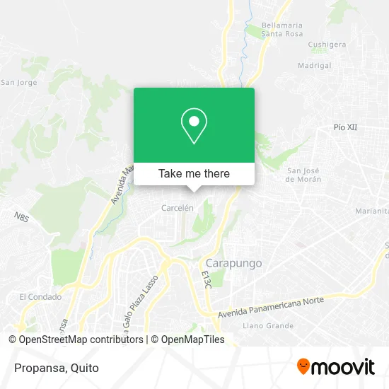 Propansa map