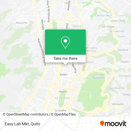 Easy Lab Mkt map
