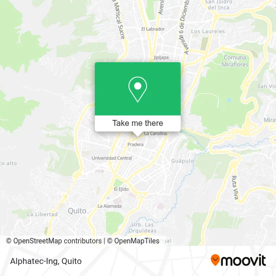 Alphatec-Ing map