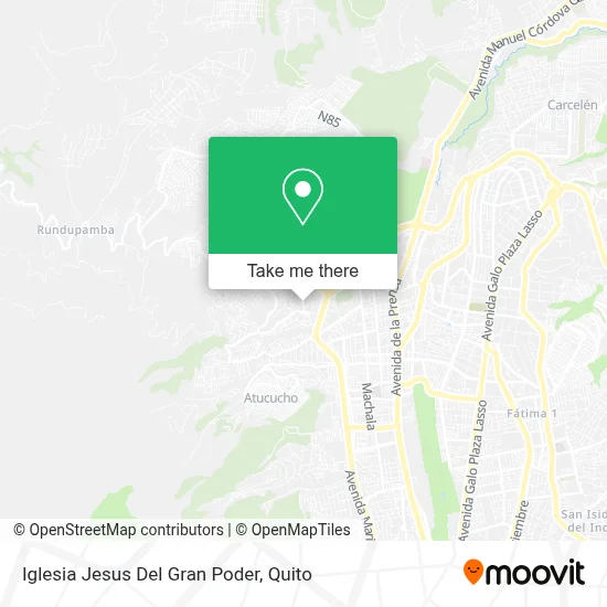 Iglesia Jesus Del Gran Poder map