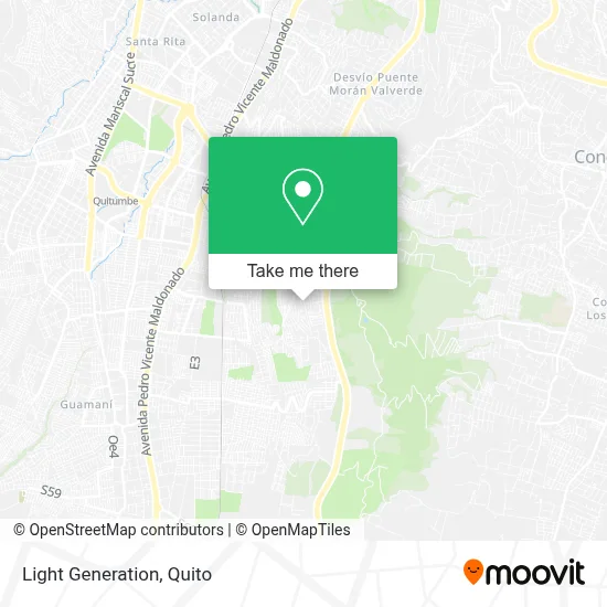 Light Generation map