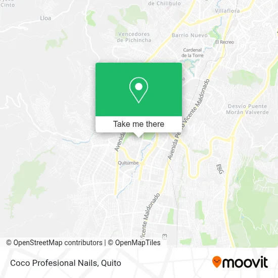 Coco Profesional Nails map