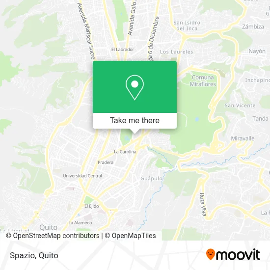 Spazio map