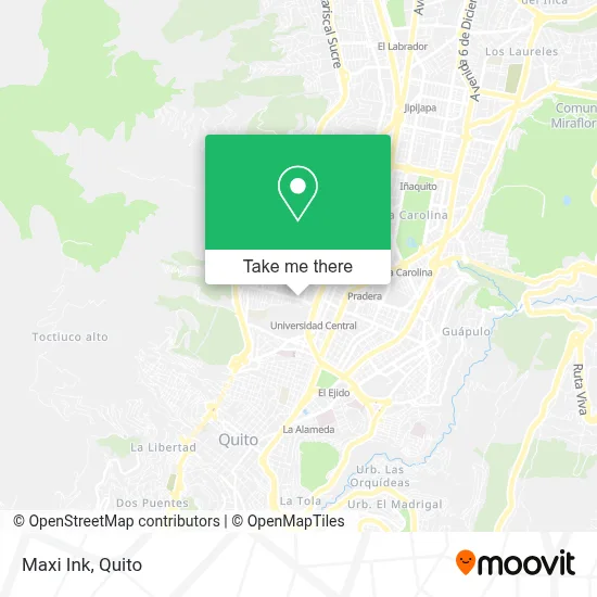 Maxi Ink map