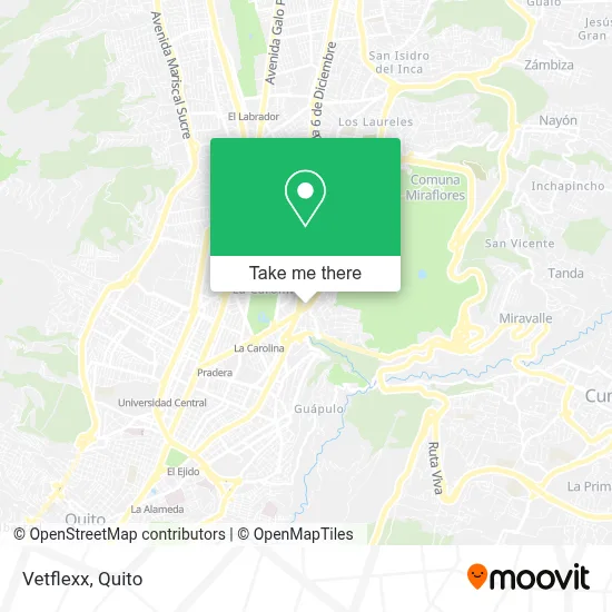 Vetflexx map