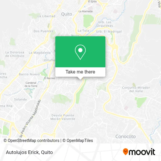 Autolujos Erick map