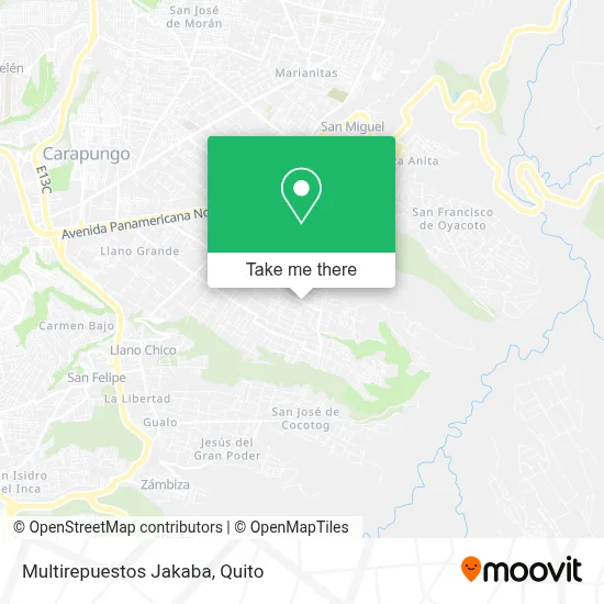 Multirepuestos Jakaba map