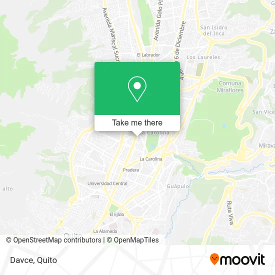 Davce map
