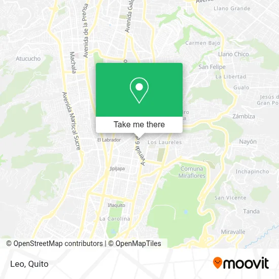 Leo map
