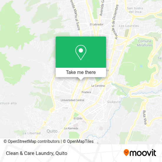Clean & Care Laundry map