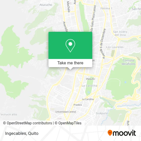 Ingecables map