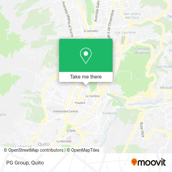 Pg Group map