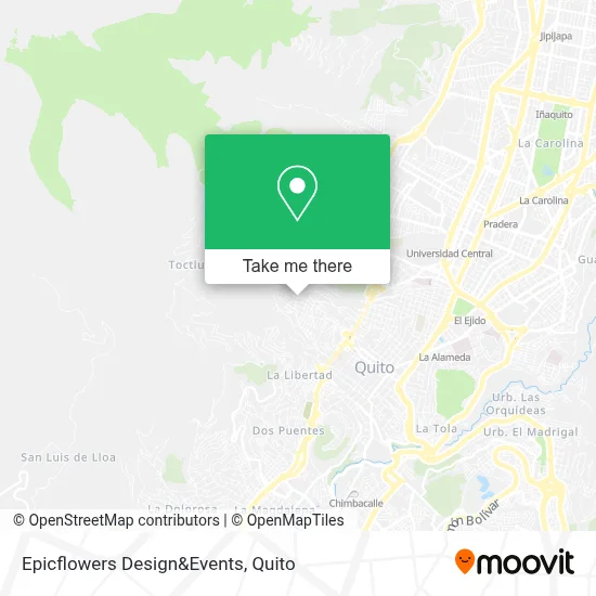 Epicflowers Design&Events map