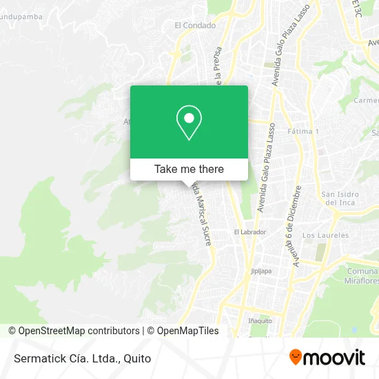 Sermatick Cía. Ltda. map