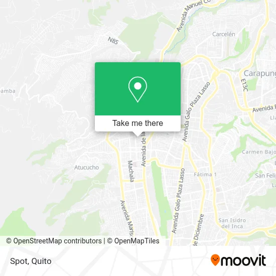 Spot map