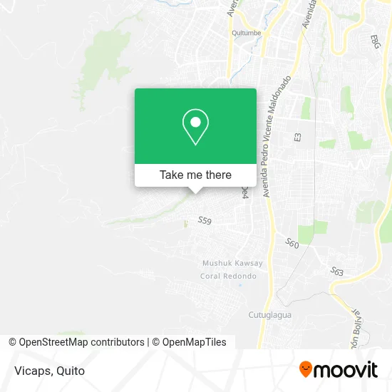 Vicaps map