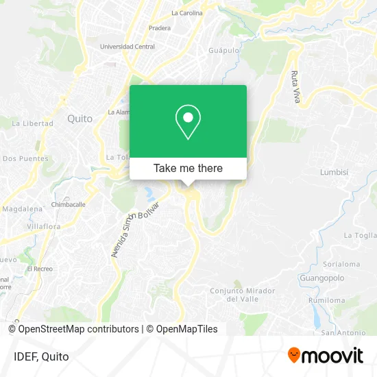 Idef map