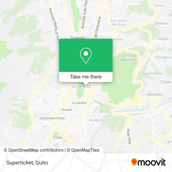Superticket map