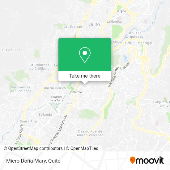 Micro Doña Mary map