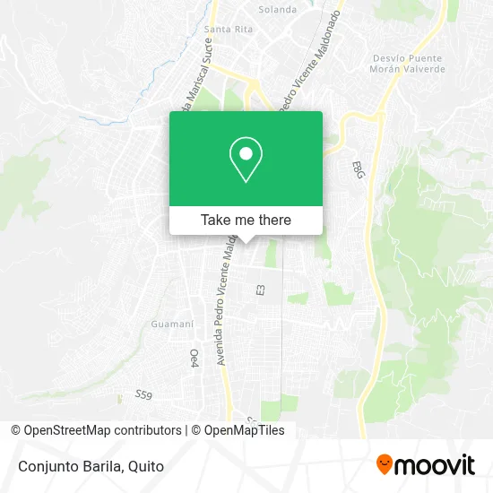 Conjunto Barila map