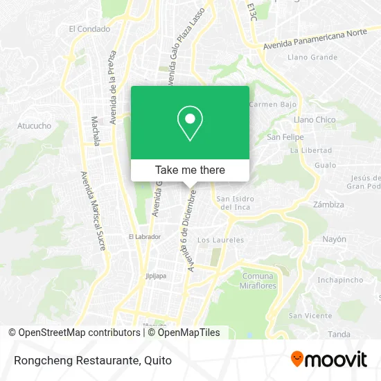 Rongcheng Restaurante map
