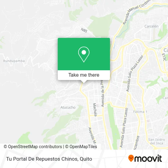 Tu Portal De Repuestos Chinos map