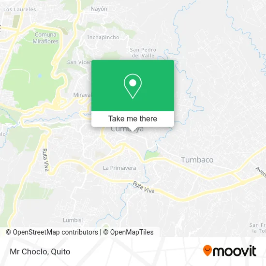 Mr Choclo map
