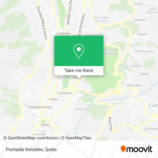 Puntada Invisible map