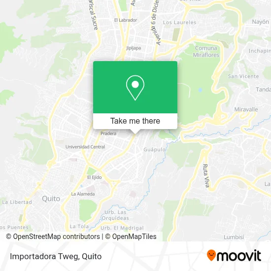 Importadora Tweg map