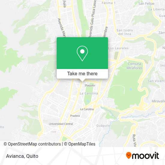 Avianca map