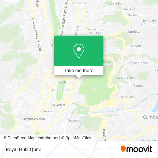 Royal Hub map