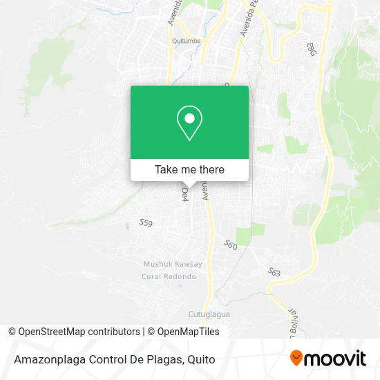 Amazonplaga Control De Plagas map