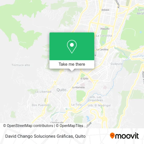 David Chango Soluciones Gráficas map