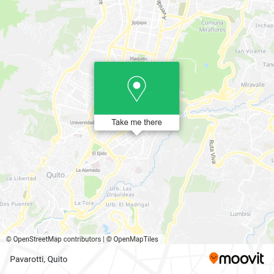 Pavarotti map