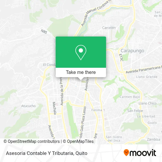 Asesoria Contable Y Tributaria map