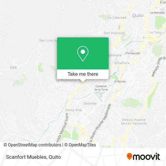 Scanfort Muebles map
