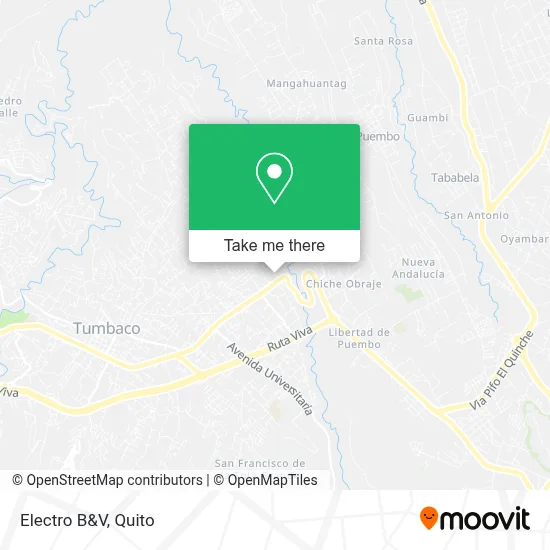 Electro B&V map